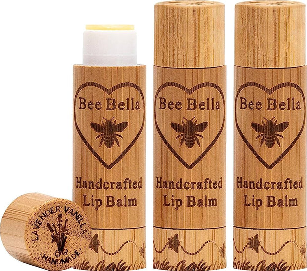 Bee Bella Hand crafted Lip Balm - Lavender Vanilla