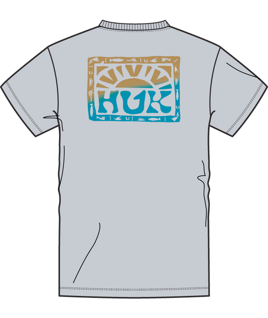 Huk Americana Wave Short-Sleeve T-Shirt for Men
