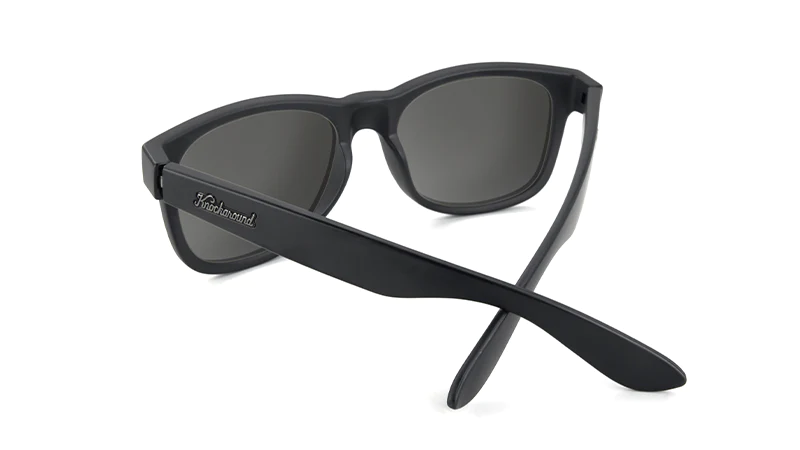 Knockaround - Fort Knocks Sunglasses Matte Black On Black / Smoke