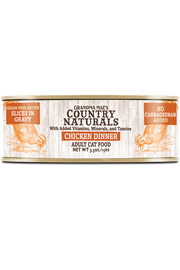 COUNTRY NATURALS Grain Free Chicken Slices in Gravy Canned Cat Food-  For Cats + Kittens