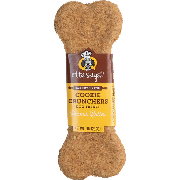 Etta Says Bakery Fresh Peanut Butter Cookie Crunchers Dog Treats