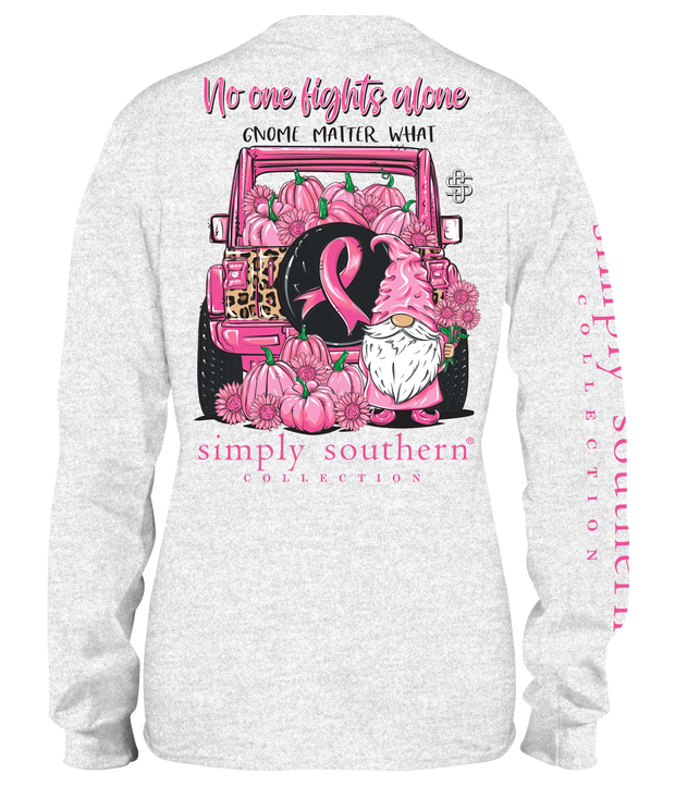 Simply Southern Gnome Matter What Long Sleeve Shirt