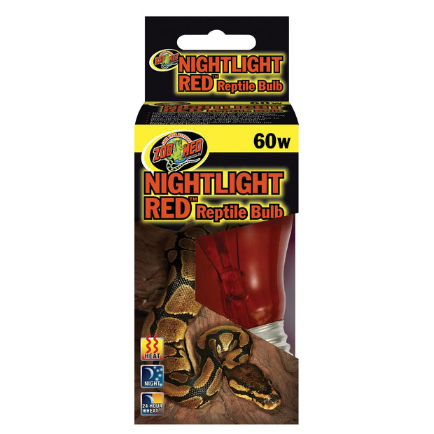 ZOO MED Nightlight Red Reptile Bulb