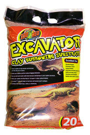 ZOO MED Excavator Clay Burrowing Substrate- 20 Lb