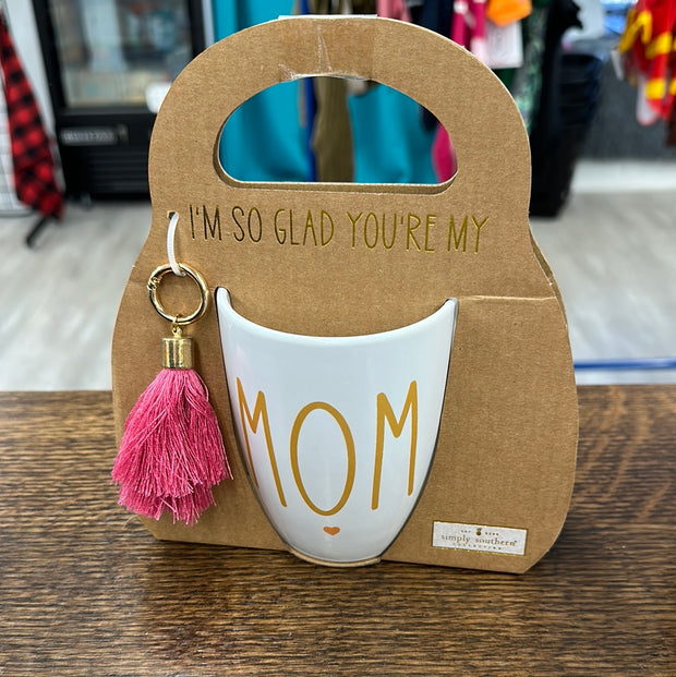 Simply Southern Mug & Bracelet Gift - Classic Mom