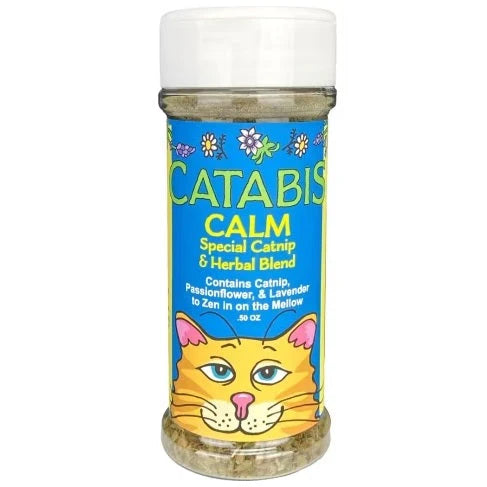 Catabis Calm Special Catnip and Herbal Blend Sprinkler Jar- .50 Oz
