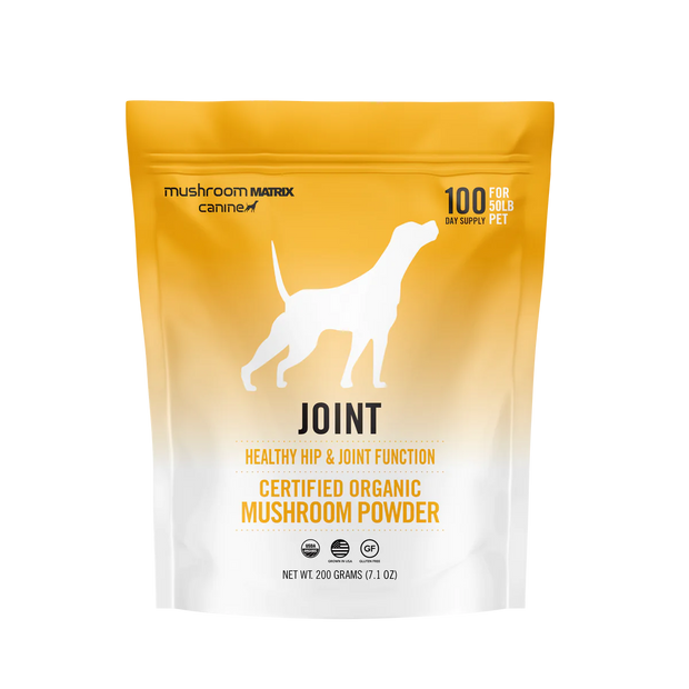 Canine Matrix Joint and Hip Function Mushroom Powder Supplement