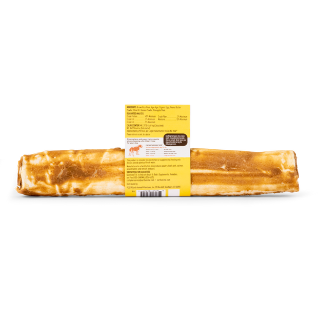 Earth Animal No Hide Medium Roll - Peanut Butter