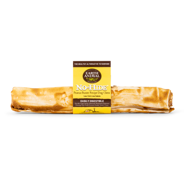 Earth Animal No Hide Medium Roll - Peanut Butter