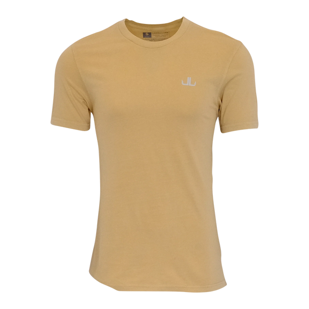 LAKE&LURE DOCK THOUGHTS COTTON TEE - UNISEX - GOLDEN WHEAT