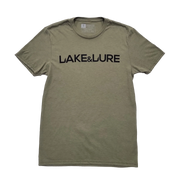 LAKE&LURE BRONCO PUP COTTON TEE - UNISEX -  OLIVE YOU GREEN