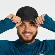 Life is Good Jet Black Coin Dad Hat - PAST SEASON