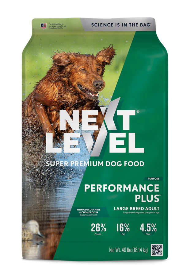Next Level Performance Plus Dry Dog Food- 40 Lb