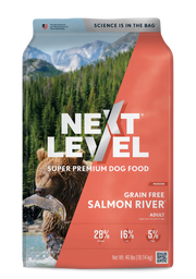 Next Level Grain Free Salmon Dry Adult Dog Food- 40 Lb