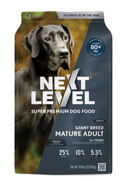 Next Level Giant Breed Active Mature Adult Dry Dog Food- 50 Lb