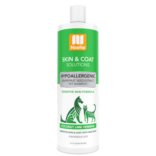 Nootie Hypoallergenic Coconut & Lime Shampoo- For Dogs and Cats