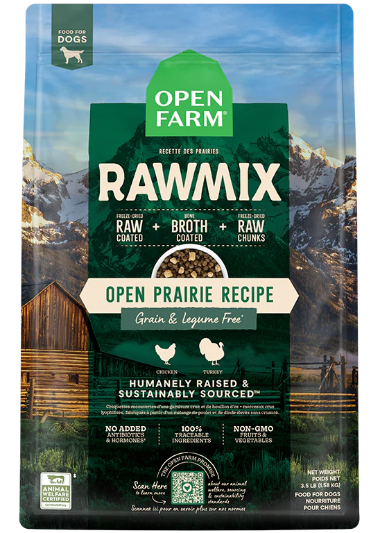 OPEN FARM Rawmix Open Prairie Recipe