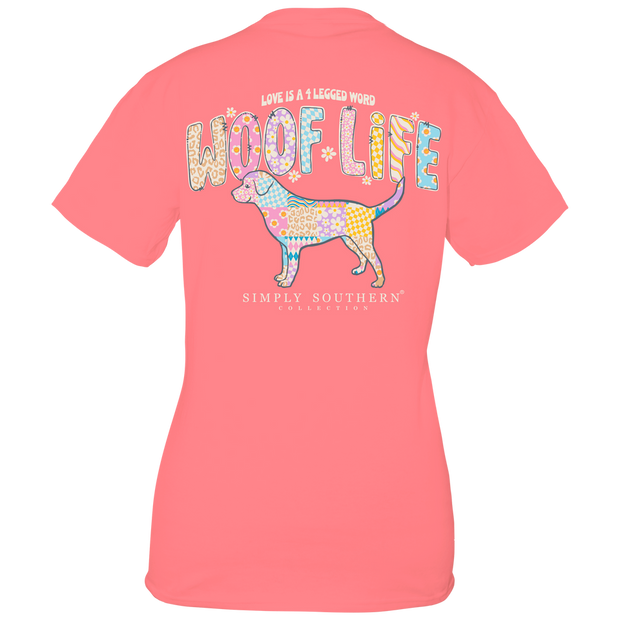 Simply Southern Woof Life Short Sleeve Shirt