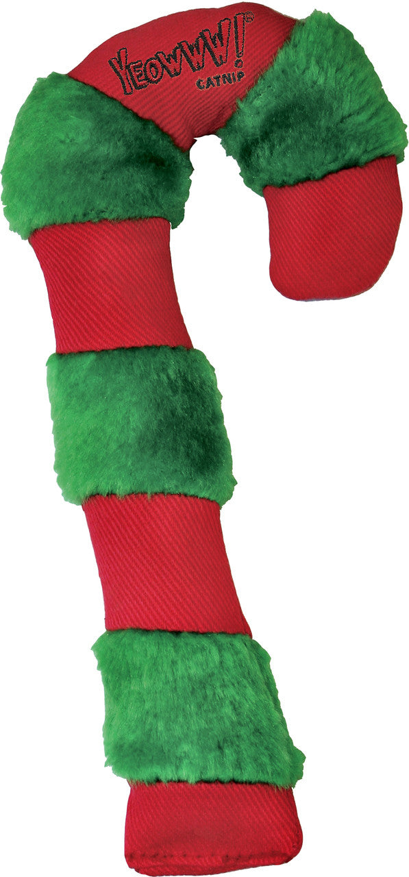 Yeoww Holiday Tide Candy Cane-Cat Toy