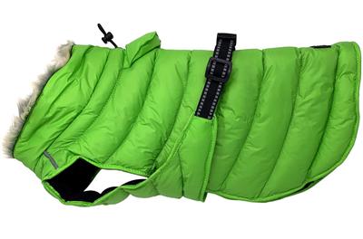 Doggie Designs Alpine Extreme Weather Puffer Coat- Lime Green