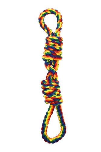 Amazing Pet Rope With Handle Multicolor 20"