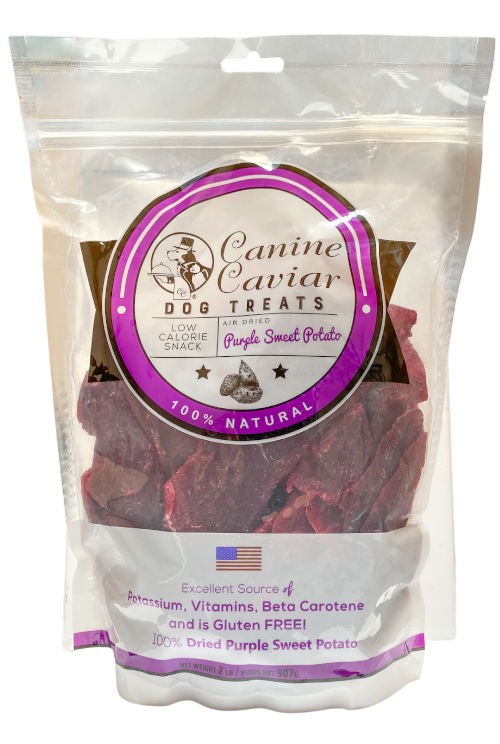 Canine Caviar Air Dried Purple Sweet Potato Dog Treats