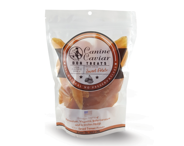 Canine Caviar Air Dried Sweet Potato Dog Treats