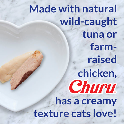 Inaba Churu Lickable Puree Cat Treat- Chicken & Scallop Recipe