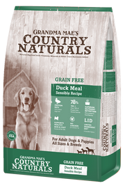 COUNTRY NATURALS Grain Free Duck Dog Food-All Life Stages