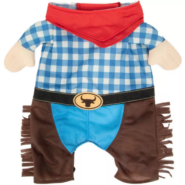 Cowboy with Arms Dog Costume Halloween Pet Apparel