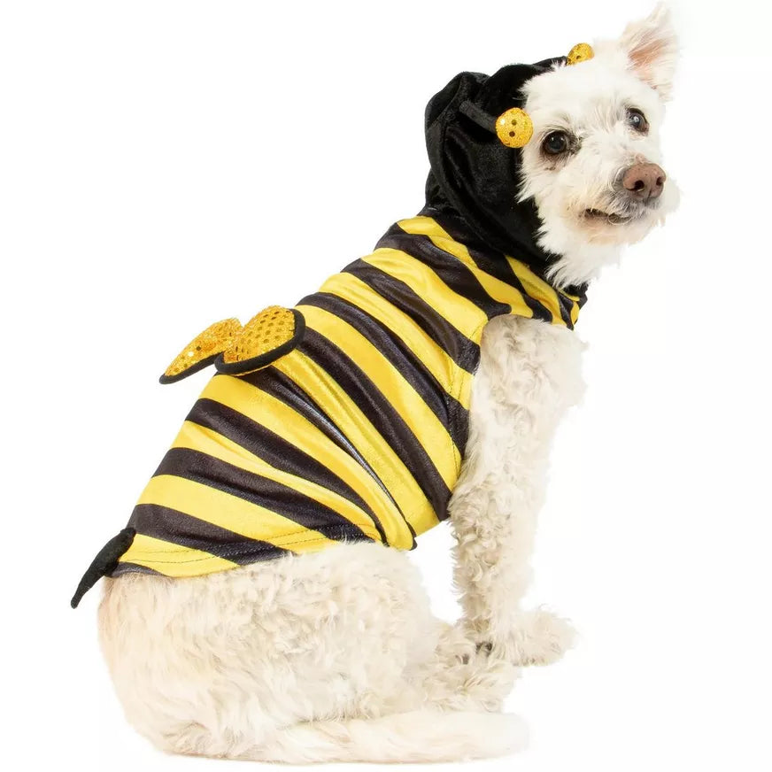 Bumble bee dog costume large hotsell