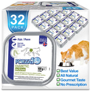 Forza10 Active Wet Cat Food- Diabetic Fish