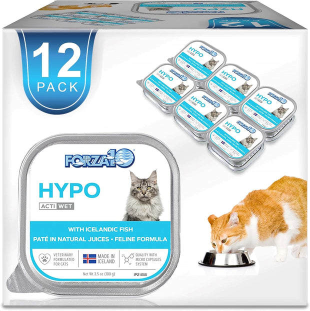 Forza10 Active Wet Cat Food- Hypoallergenic Fish