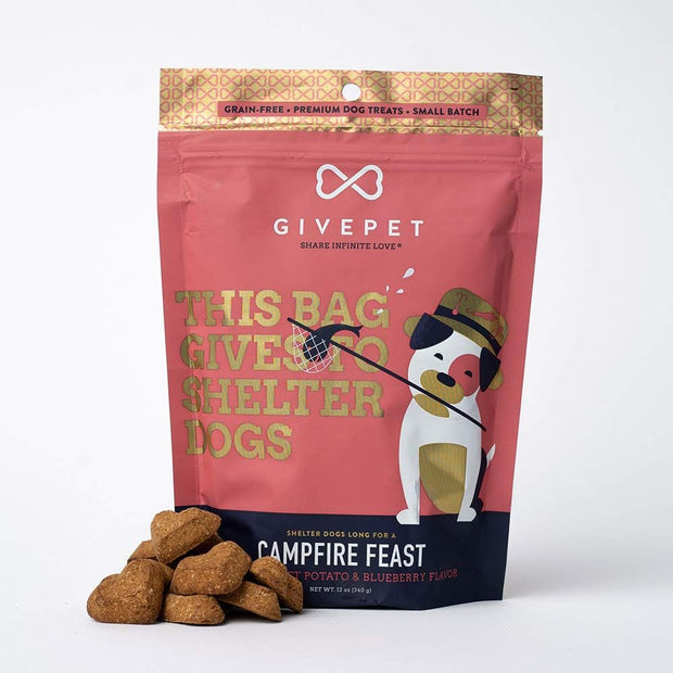Give Pet Campfire Feast Dog Treats, 11 Oz