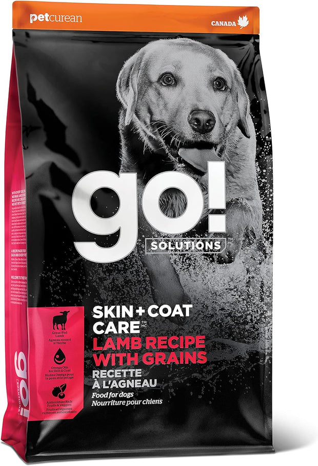 Petcurean Go! Skin + Coat Lamb Recipe Dry Dog Food