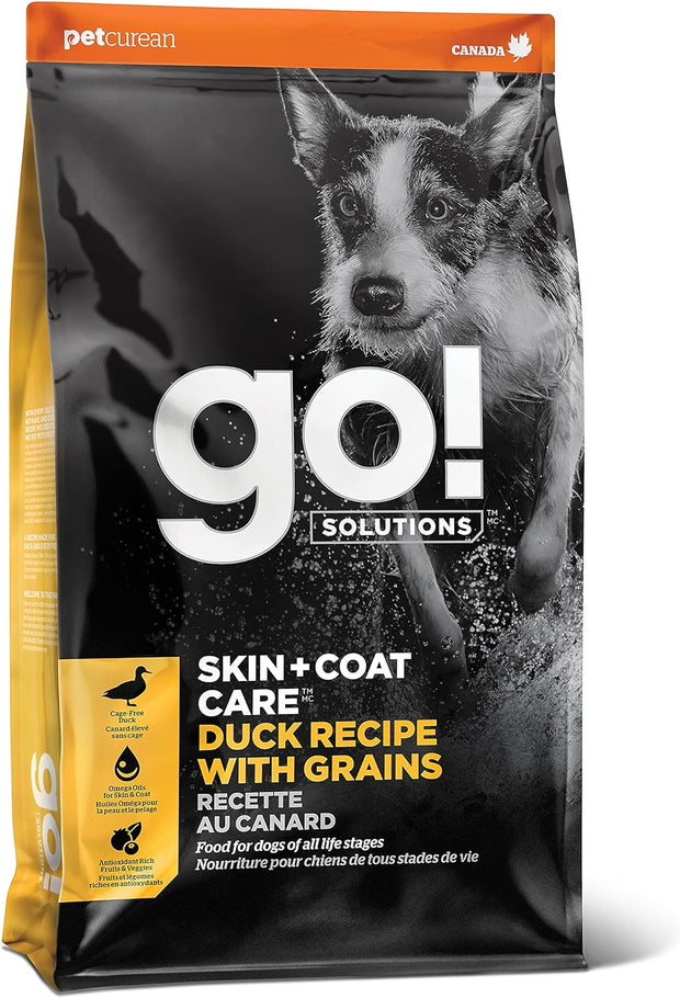 Petcurean Go! Skin + Coat Duck Recipe Dry Dog Food
