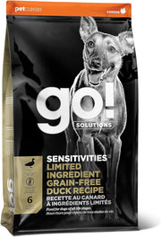 Petcurean Go! Sensitivities Limited Ingredient Grain Free Duck Recipe Dry Dog Food