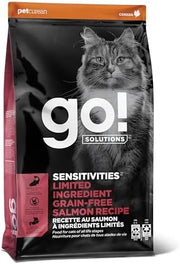 Petcurean Go! Sensitivities Limited Ingredient Grain Free Salmon Recipe Dry Cat Food