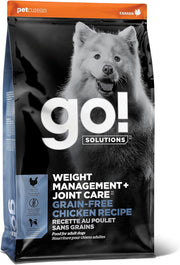 Petcurean Go! Grain Free Weight & Joint Care Chicken Recipe Dry Dog Food