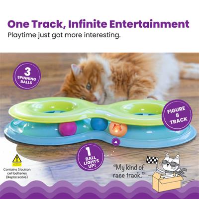 CatStages Infinity Ball Track-Cat Toy