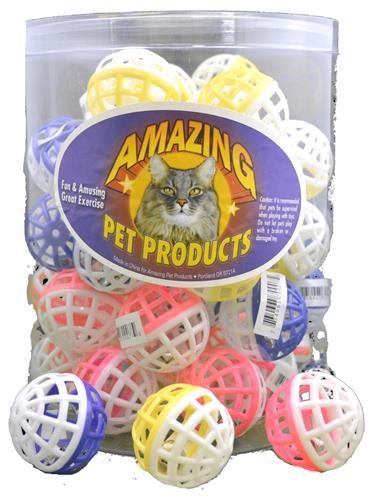Amazing Pet Lattice Jingle Balls Cat Toy