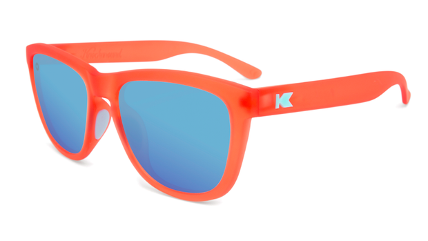 Knockaround Fruit Punch/ Aqua Premium Sport Polarized Sunglasses