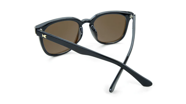 Knockaround Glossy Black Tortoiseshell Fade/ Amber Paso Robles Polarized Sunglasses