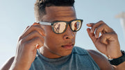 Knockaround Jelly Grey/ Peach Premium Sport Polarized Sunglasses