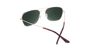 Knockaround Gold/ Aviator Green Mount Evans Polarized Sunglasses