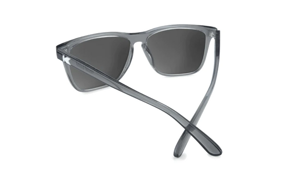 Knockaround Clear Grey /Green Moonshine Fast Lane Sports Polarized Sunglasses