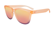 Knockaround Frosted Rose Quartz Fade/ Rose Premium Polarized Sunglasses