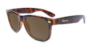 Knockaround Glossy Tortoise Shell/ Amber Fort Knocks Polarized Sunglasses