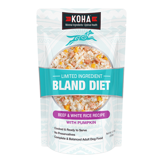 KOHA Limited Ingredient Bland Diet Beef & White Rice Dog Food