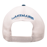 LAKE&LURE Patriot Fish Canvas Hat- Smoke Blue